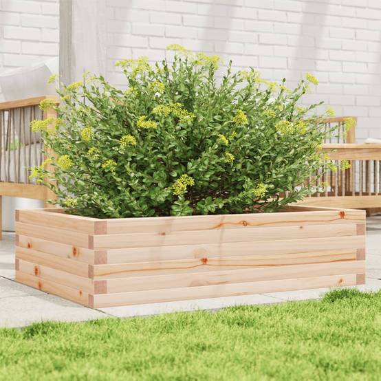 Jardinière | Pot de fleurs | Cache-pot | Bac à fleurs 90x60x23 cm bois de pin massif - Image 2