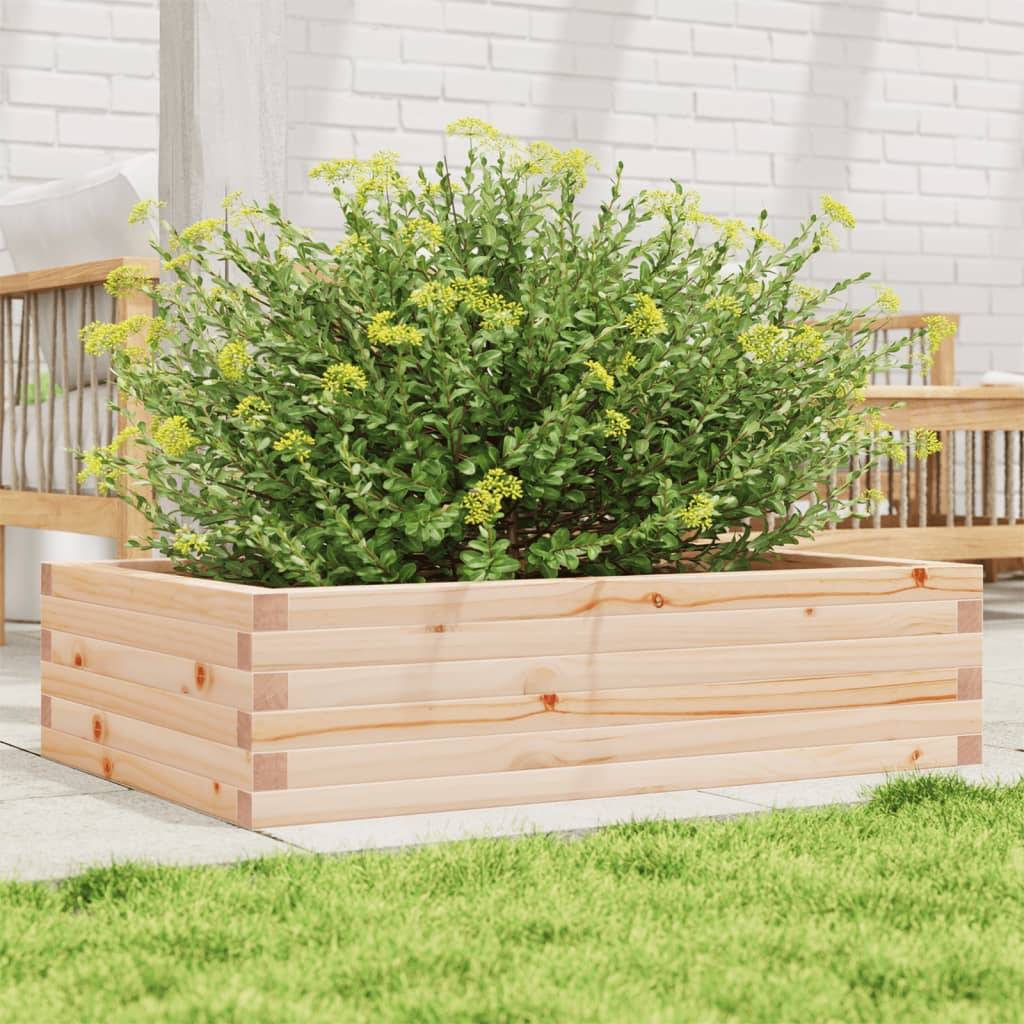 Jardinière | Pot de fleurs | Cache-pot | Bac à fleurs 90x60x23 cm bois de pin massif - Image 2