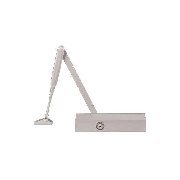 Ferme-porte TS PROFIL - DORMA - bras standard - freinage ouverture - force 2/4 - Argent - 27112201 - Image 1