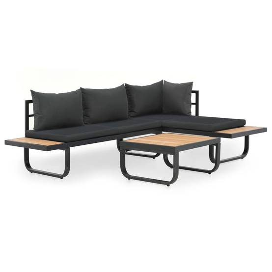 ComfortXL - Salon de Jardin Modulable Aluminium et WPC Gris Design Moderne et Résistant pour Extérieur – ComfortXL Outdoor Living - Image 1