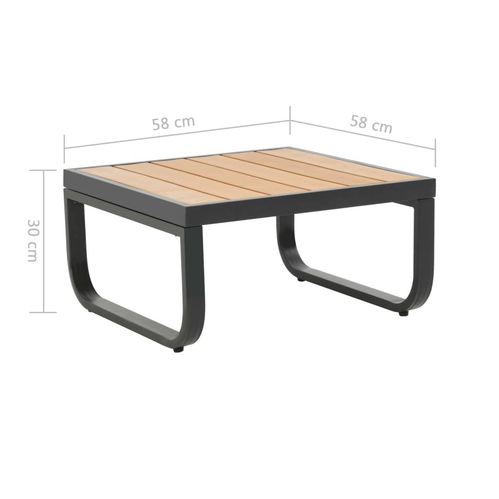 ComfortXL - Salon de Jardin Modulable Aluminium et WPC Gris Design Moderne et Résistant pour Extérieur – ComfortXL Outdoor Living - Image 7