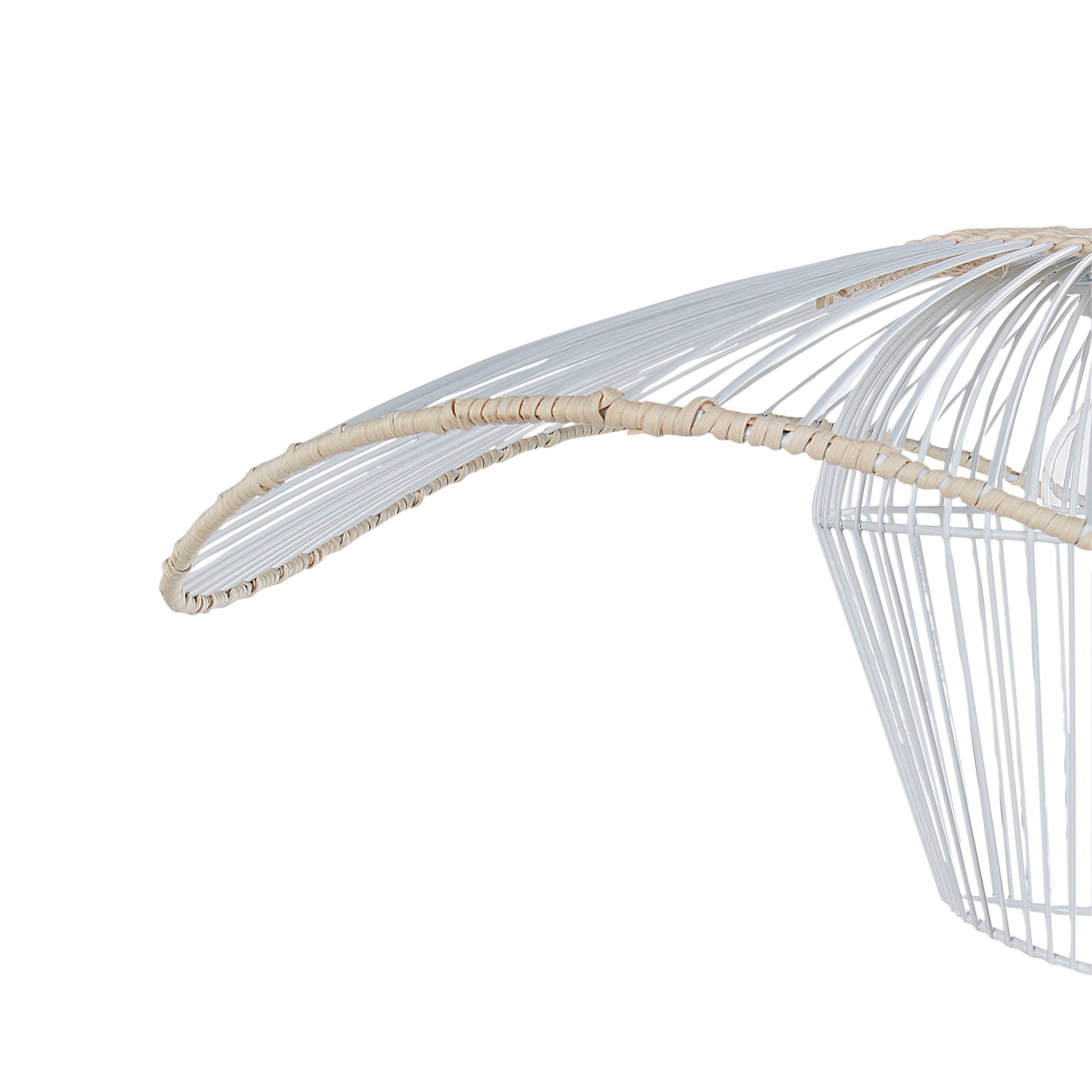 Beliani - Lampe suspension Métal Blanc LUNGA - Beliani - Image 6