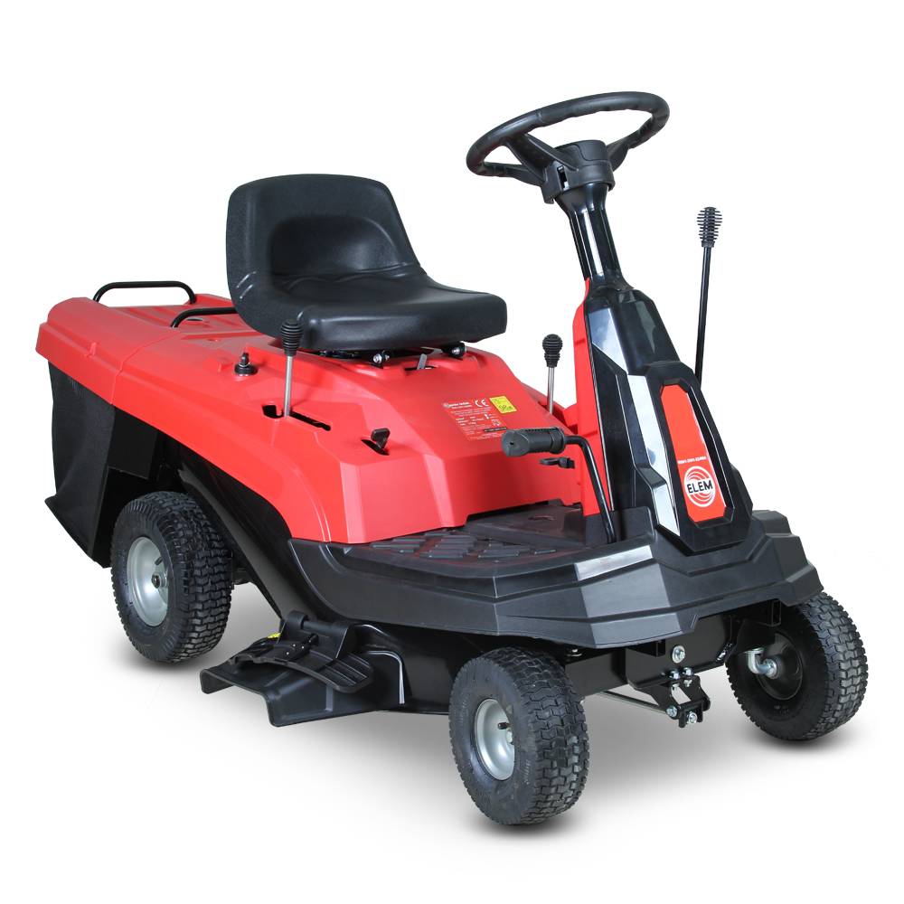 Elem Garden Technic - Tondeuse à gazon autoportée 224cc - 61cm - Ejection arrière, éjection latérale et mulching.