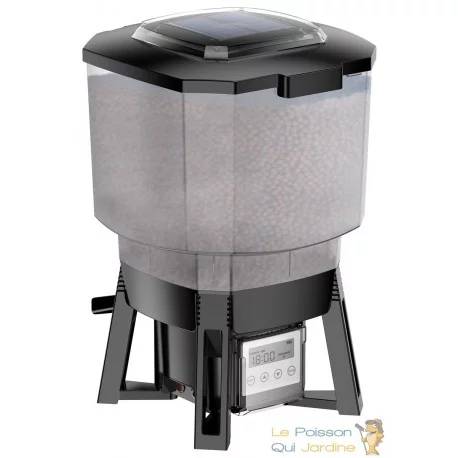 Distributeur Solaire XL 12L pour Bassin | Autonome & Programmable