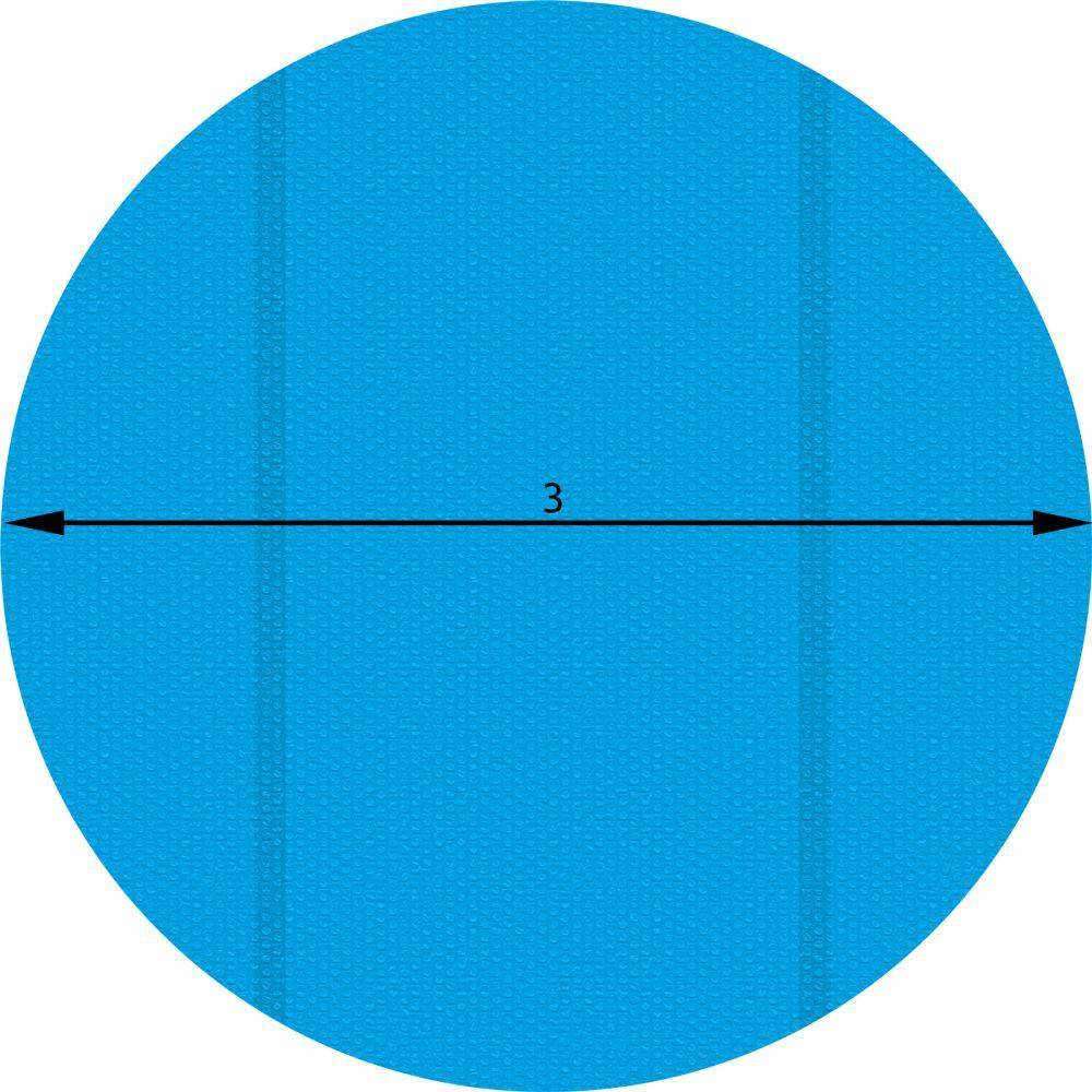Bâche de piscine ronde Ø 300 cm bleu - Image 4