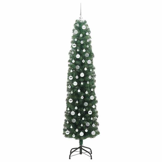 ComfortXL - Sapin de Noël Conique Aspect Réaliste 210cm, avec Lumières et Kit Déco Inclus – ComfortXL Outdoor Living - Image 4