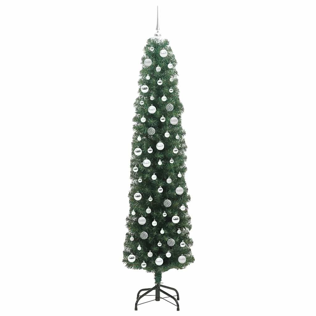 ComfortXL - Sapin de Noël Conique Aspect Réaliste 210cm, avec Lumières et Kit Déco Inclus – ComfortXL Outdoor Living - Image 4