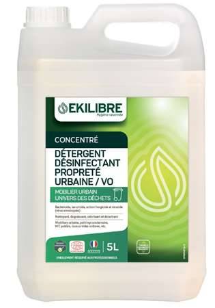 Détergent Désinfectant Concentré Bidon de 5L - Lot de 4 - Action Pin