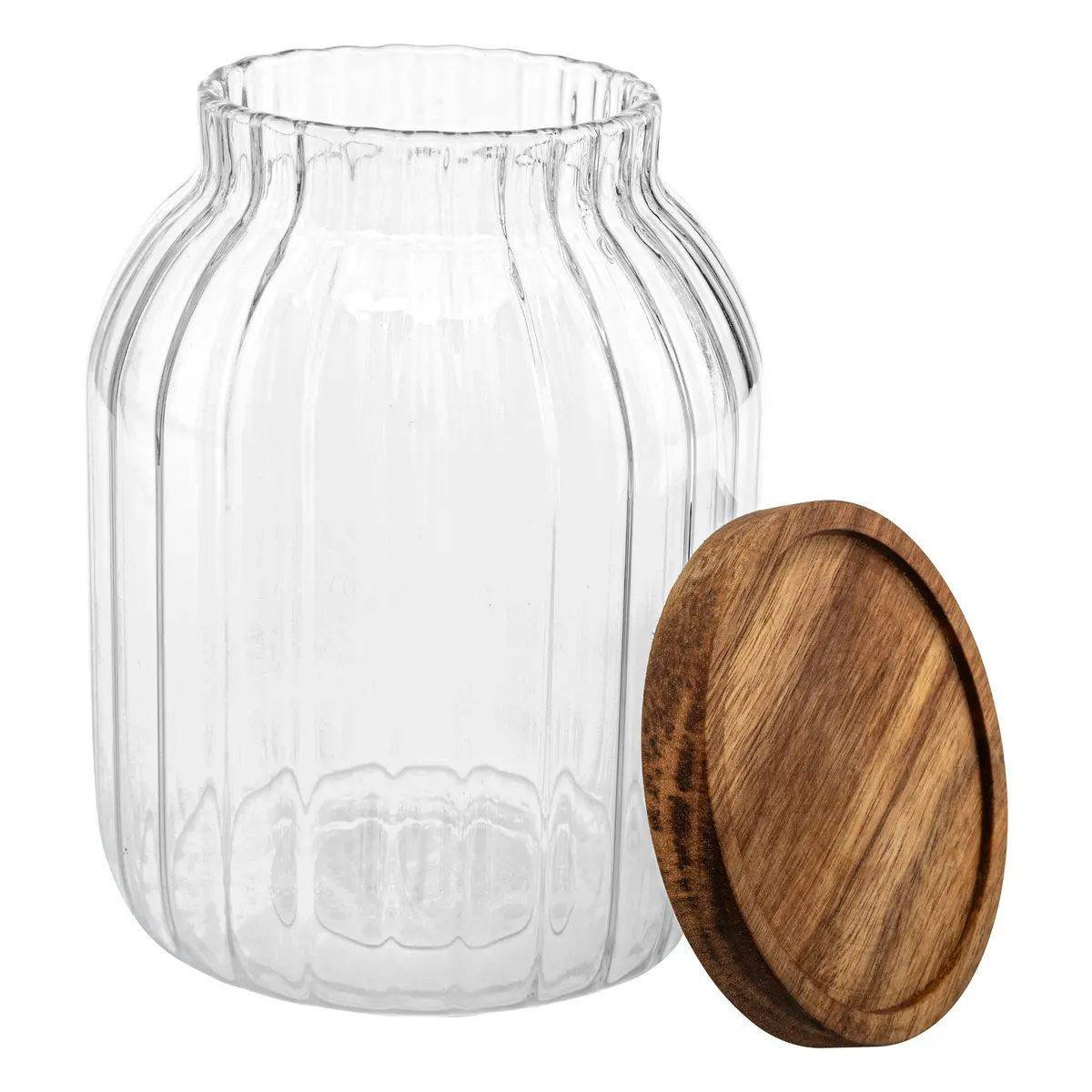 Bocal de Conservation en Verre "Harmony" 2L Transparent - Image 2