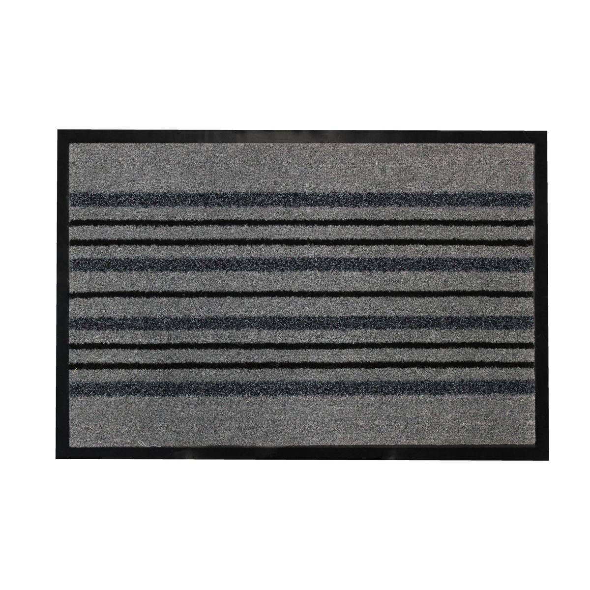 Tapis d'Entrée Anti-Poussière "Piano" 40x60cm Gris - Image 1