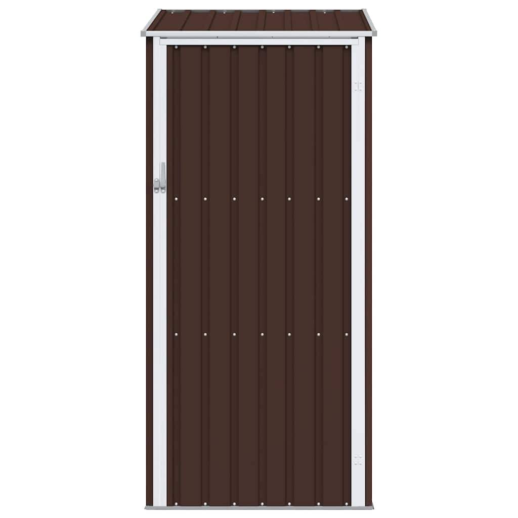 Vidaxl - Abri de jardin Marrron 87x98x159 cm Acier galvanisé vidaXL 46292 - Image 5