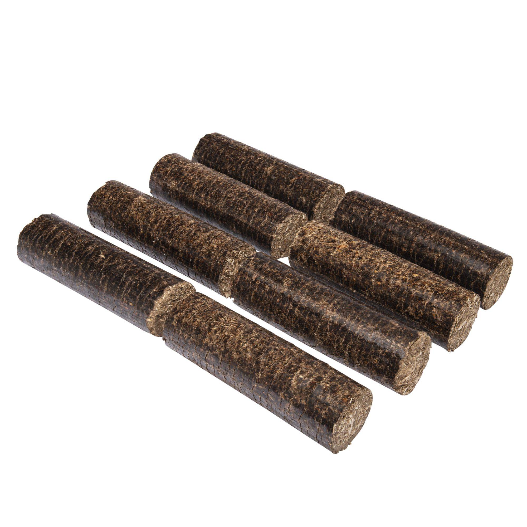 WOODSTOCK - Bûche calorifique densifiée 12kg  8 pcs  Woodstock - Image 2