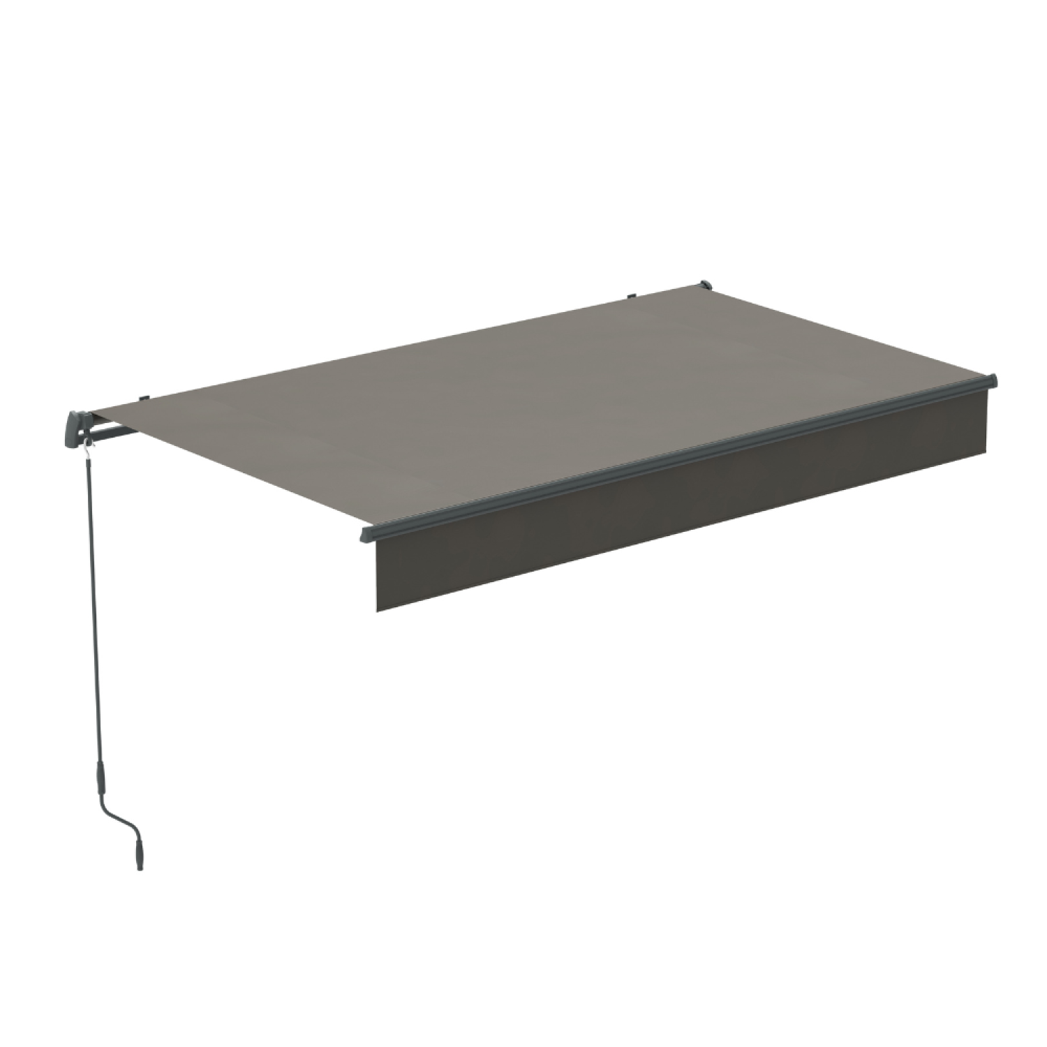 Store banne 3 x 2 m  taupe PISA - Image 1