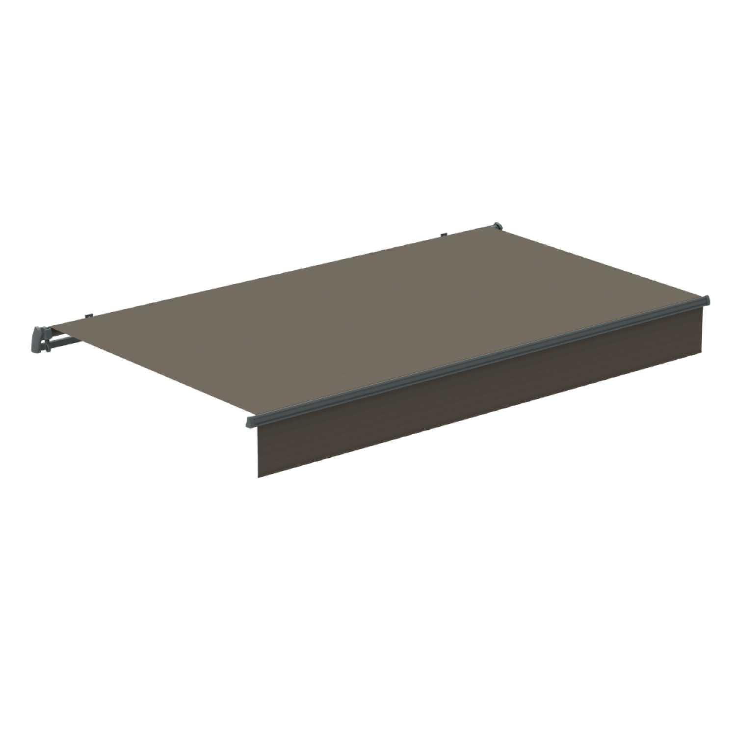 Store banne 3 x 2 m  taupe PISA - Image 2