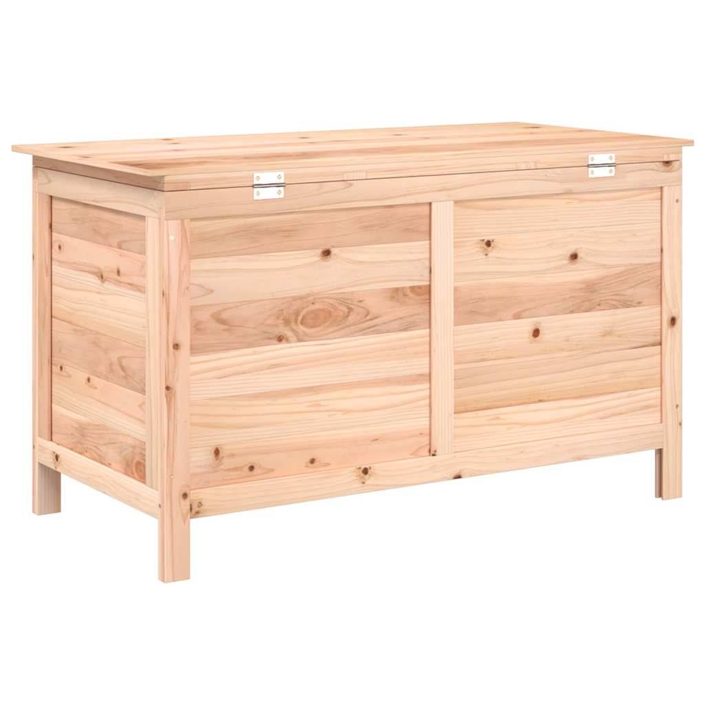 Coffre à coussins bois de sapin naturel 99 x 50 x 56.5 cm - PANGIVO - Image 6