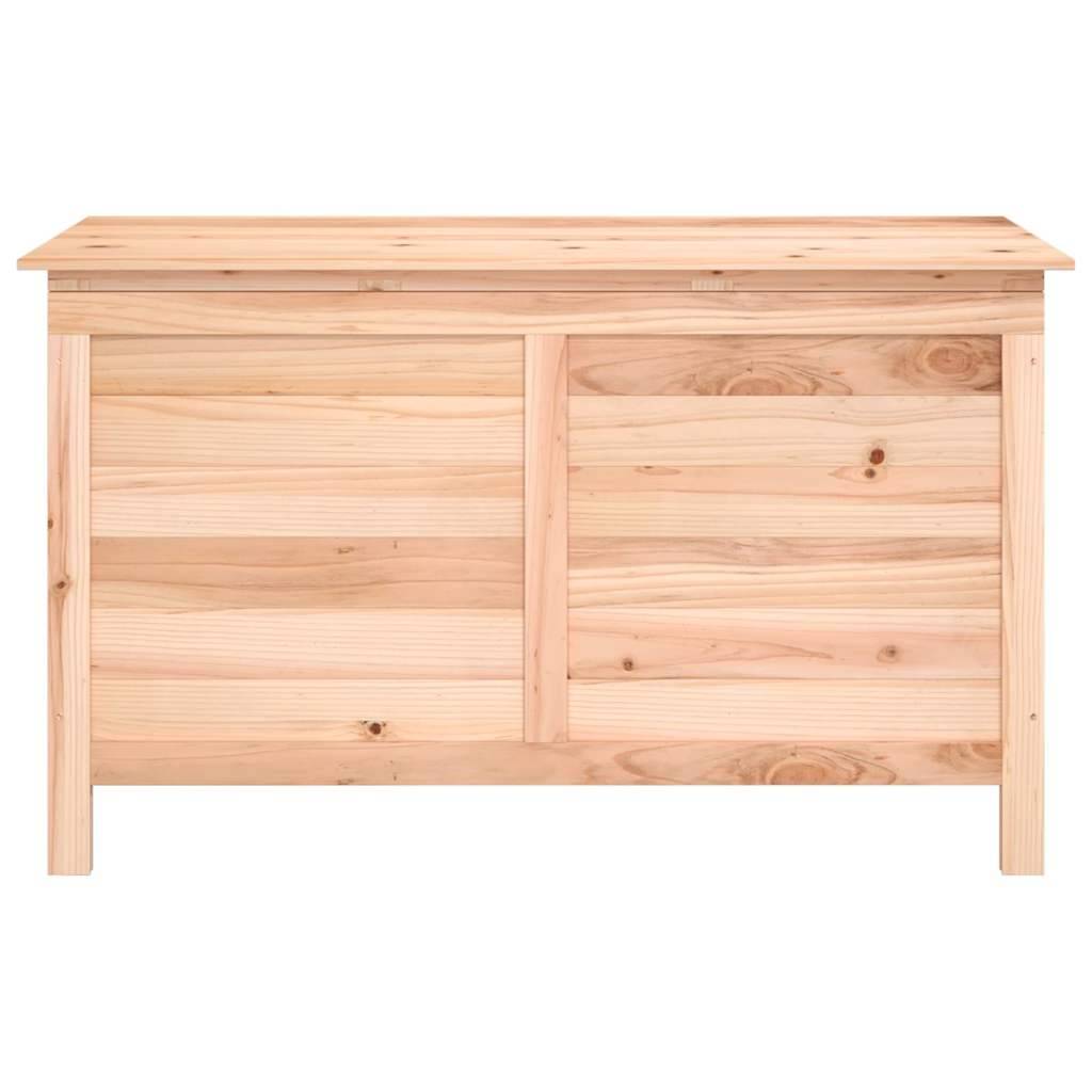 Coffre à coussins bois de sapin naturel 99 x 50 x 56.5 cm - PANGIVO - Image 4