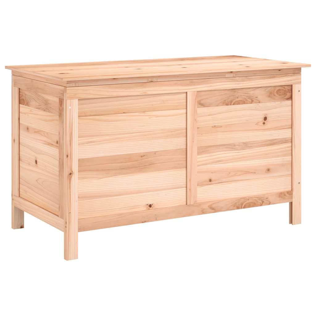 Coffre à coussins bois de sapin naturel 99 x 50 x 56.5 cm - PANGIVO - Image 2