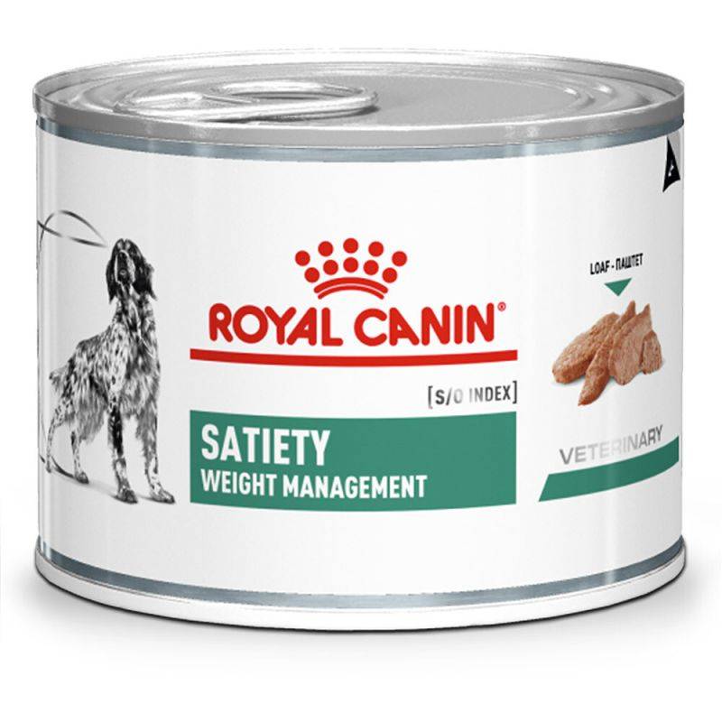 Royal Canin - Patée chien VETERINARY DOG SATIETY WEIGHT MANAGEMENT (12x195g)- Royal Canin 12*195 g