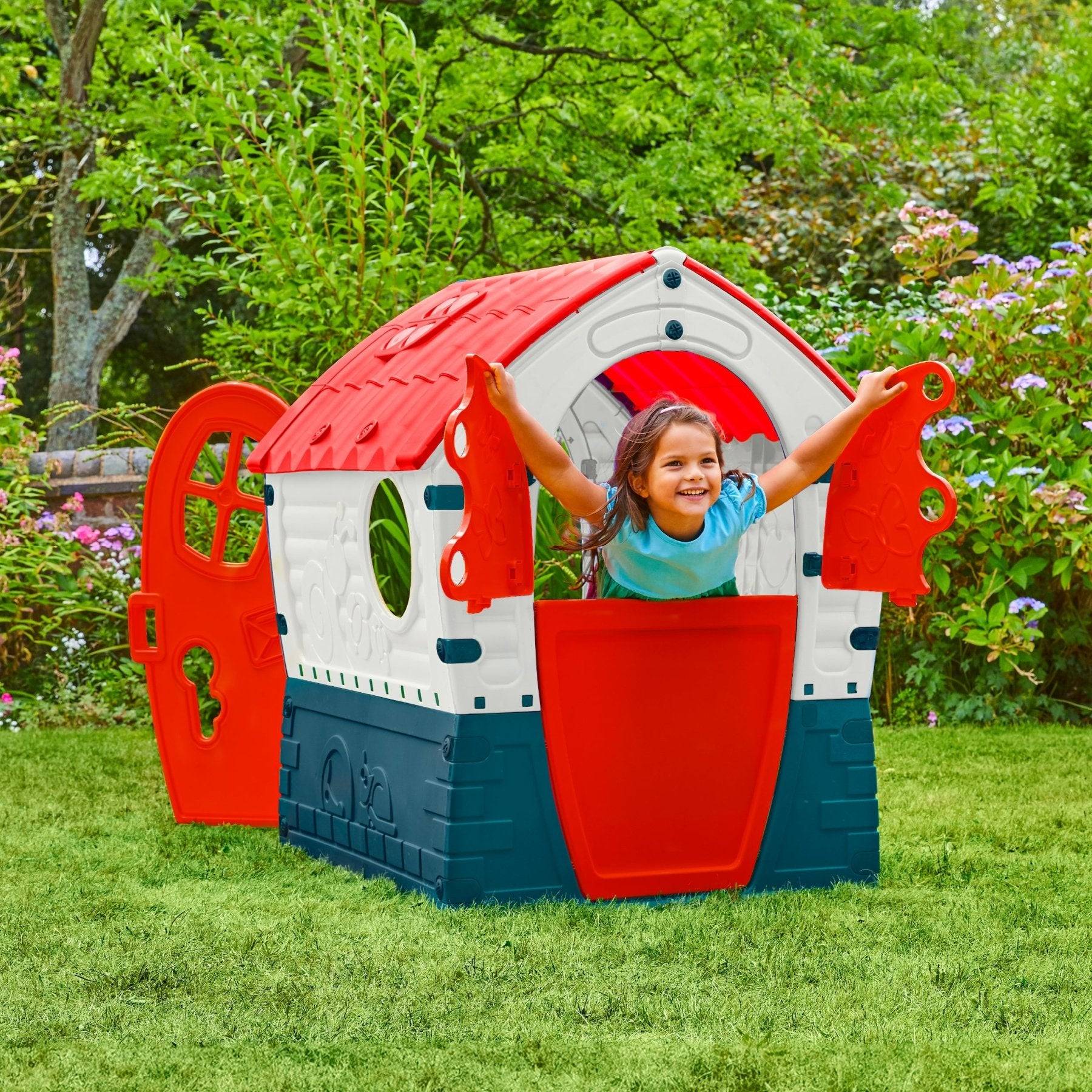 Maisonnette cabane plastique multicolore DREAM HOUSE TWILIGHT - Image 1
