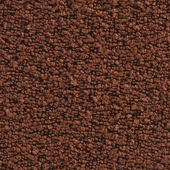sweeek - Fauteuil chauffeuse en bouclette texturée terracotta style contemporain 1 place | sweeek - Image 7