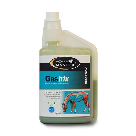 Gastrix - Solution aux problèmes gastro-intestinale du cheval - 946 ml - Horsemaster