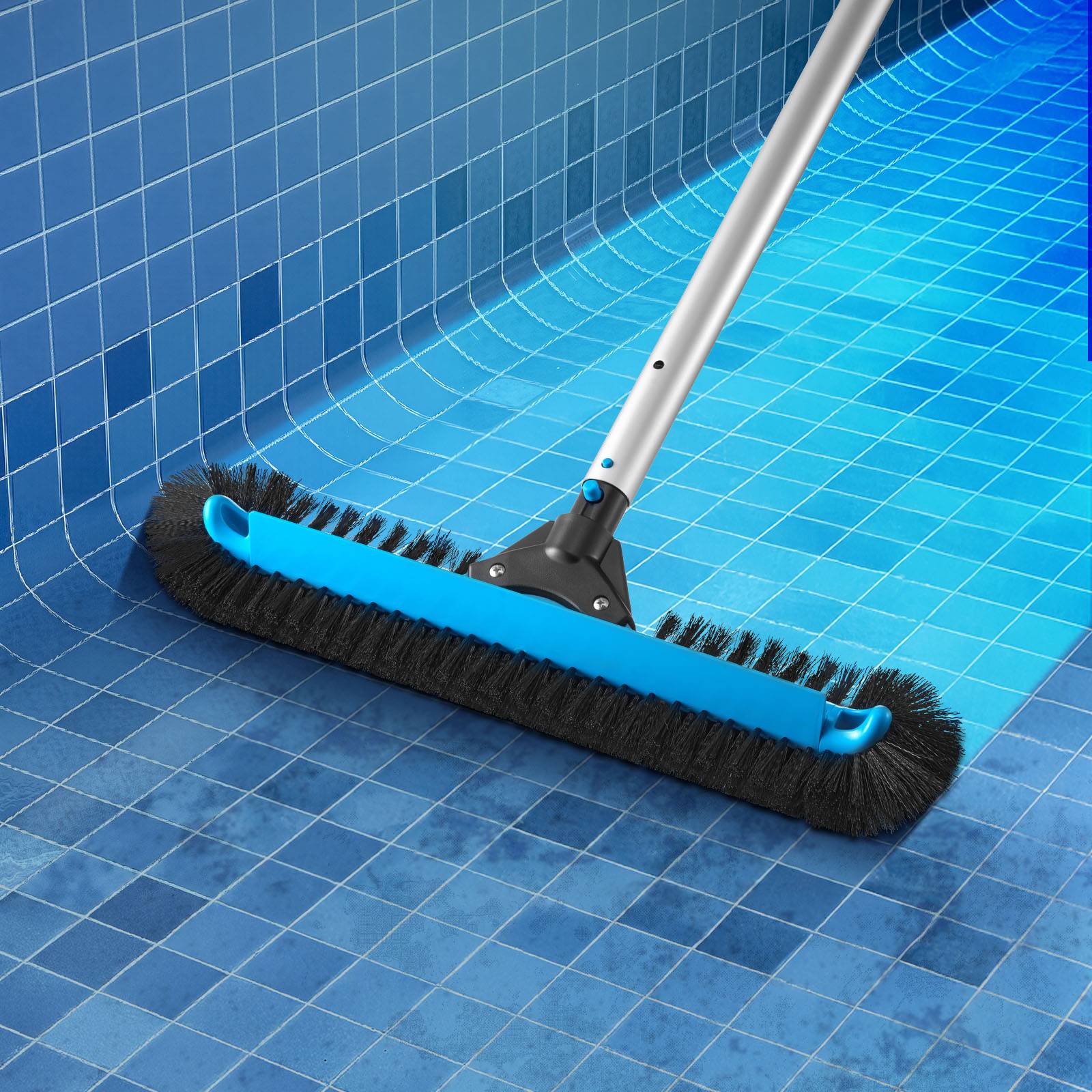 Vevor - VEVOR Tête de brosse à récurer pour piscine incurvée 500 mm poteau non inclus - Image 8