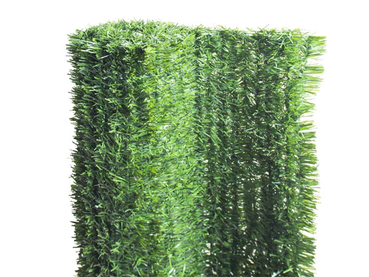 Jardideco - Haie artificielle Deluxe 126 brins 6 m - 2 rouleaux 3 x 2 m - Jardideco - Image 1