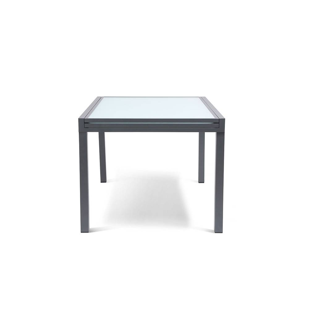 Table de jardin extensible en verre trempé - Image 5