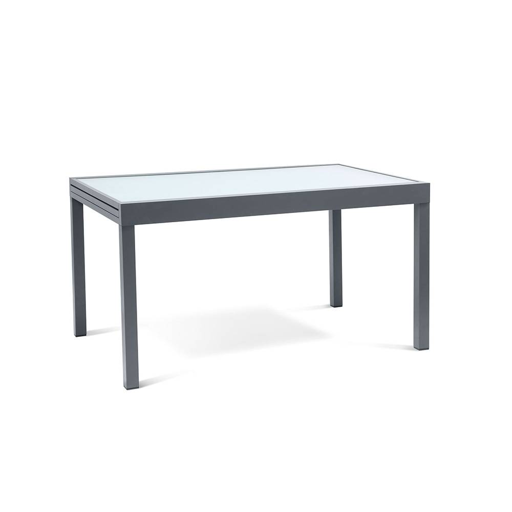 Table de jardin extensible en verre trempé - Image 3
