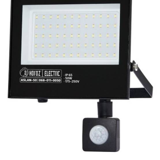 Projecteur LED 50W 4000Lm avec détecteur PIR IP65 - Image 2