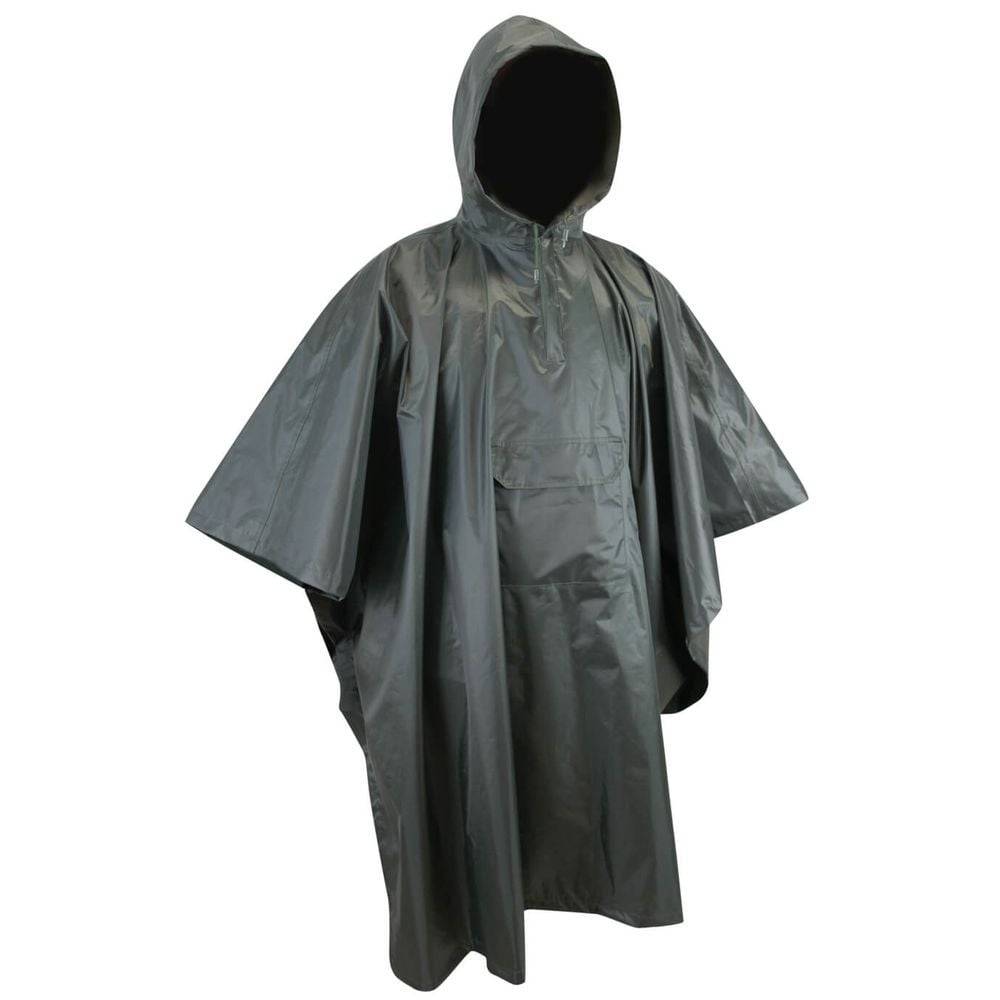 LMA - Poncho de pluie LMA Climat Kaki Foncé Unique - Image 1