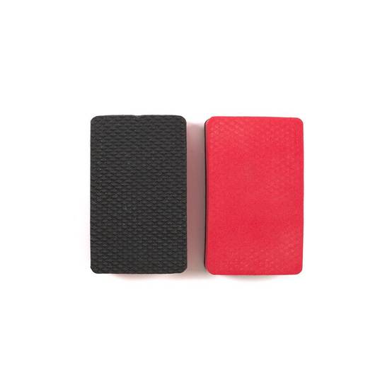 Éponge Lustrante "Voiture" 18cm Rouge & Noir - Image 1