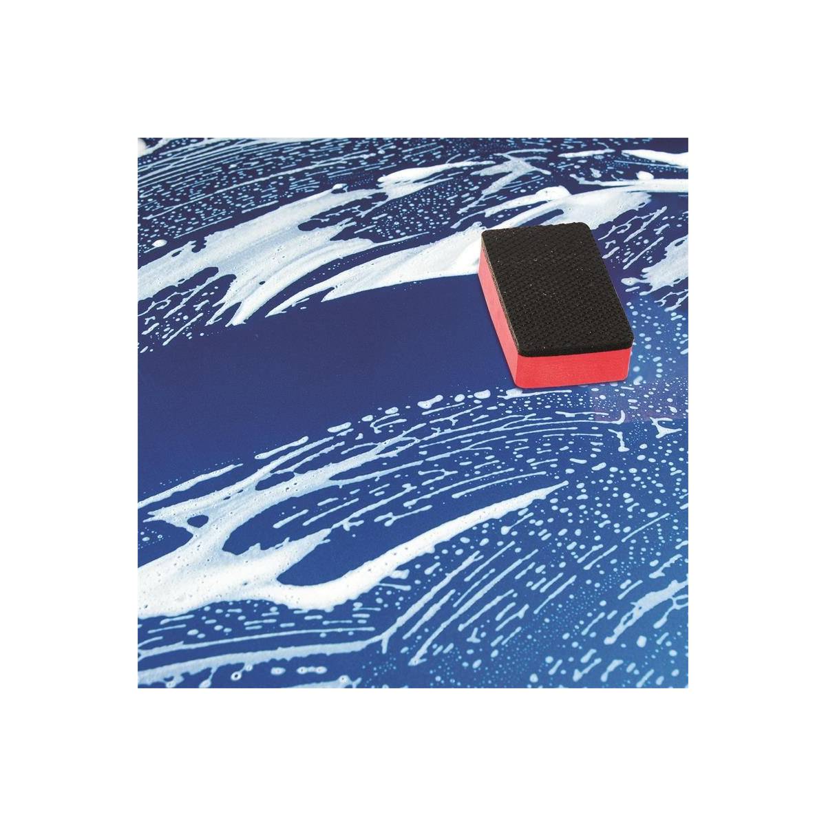 Éponge Lustrante "Voiture" 18cm Rouge & Noir - Image 3