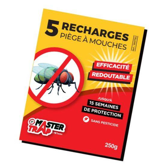 Favex - FAVEX - 5 recharges anti-mouches - master Trap
