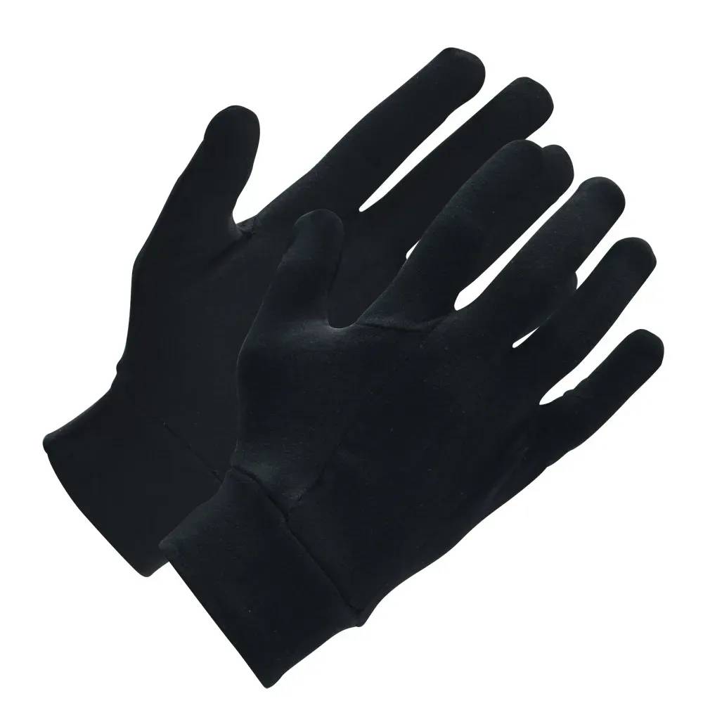 Gants chasse fins élastiques coton lycra noir taille unique Percussion