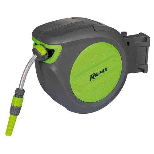 Ribimex - Dévidoir automatique d'arrosage 20 mètres - Image 1