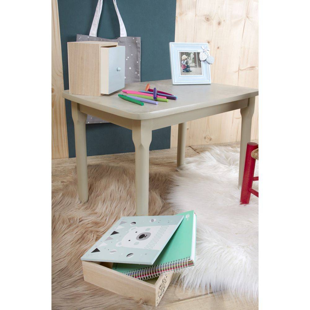 Aubry Gaspard - Boite carrée en bois Ours - Image 2