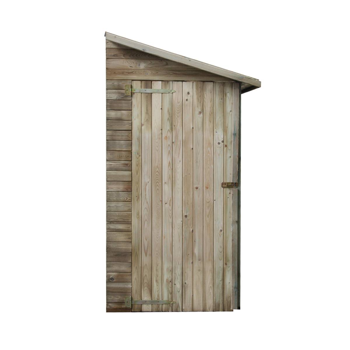 Abri de rangement adossé en bois 2,63 m² Elisa - Cémonjardin - Image 5