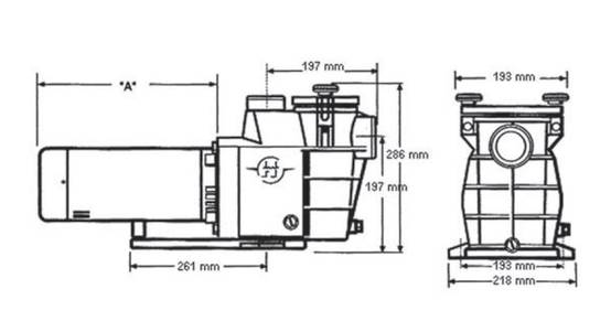 Pompes standards 1Cv - SUPERPOOL - HAY-100-0403 - Image 2