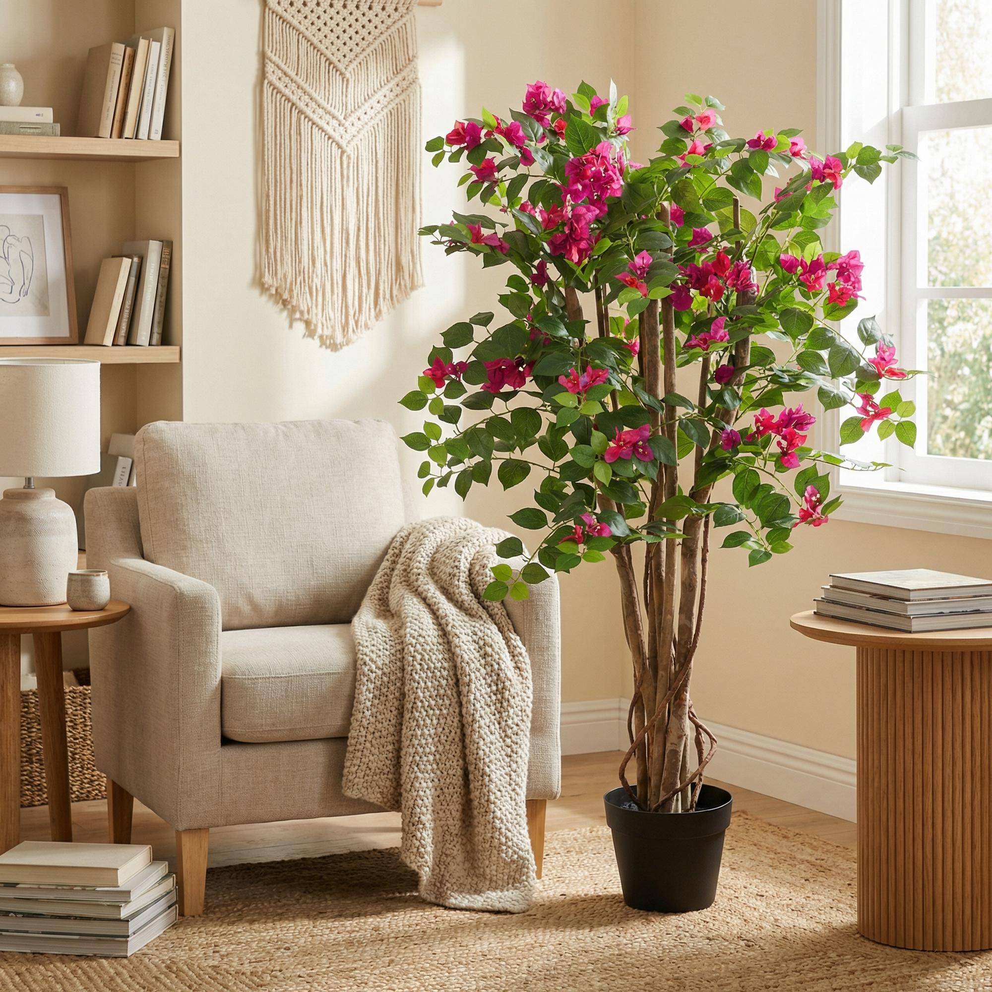 Bougainville - 120cm - Ø20cm - Plante artificielle - Image 4