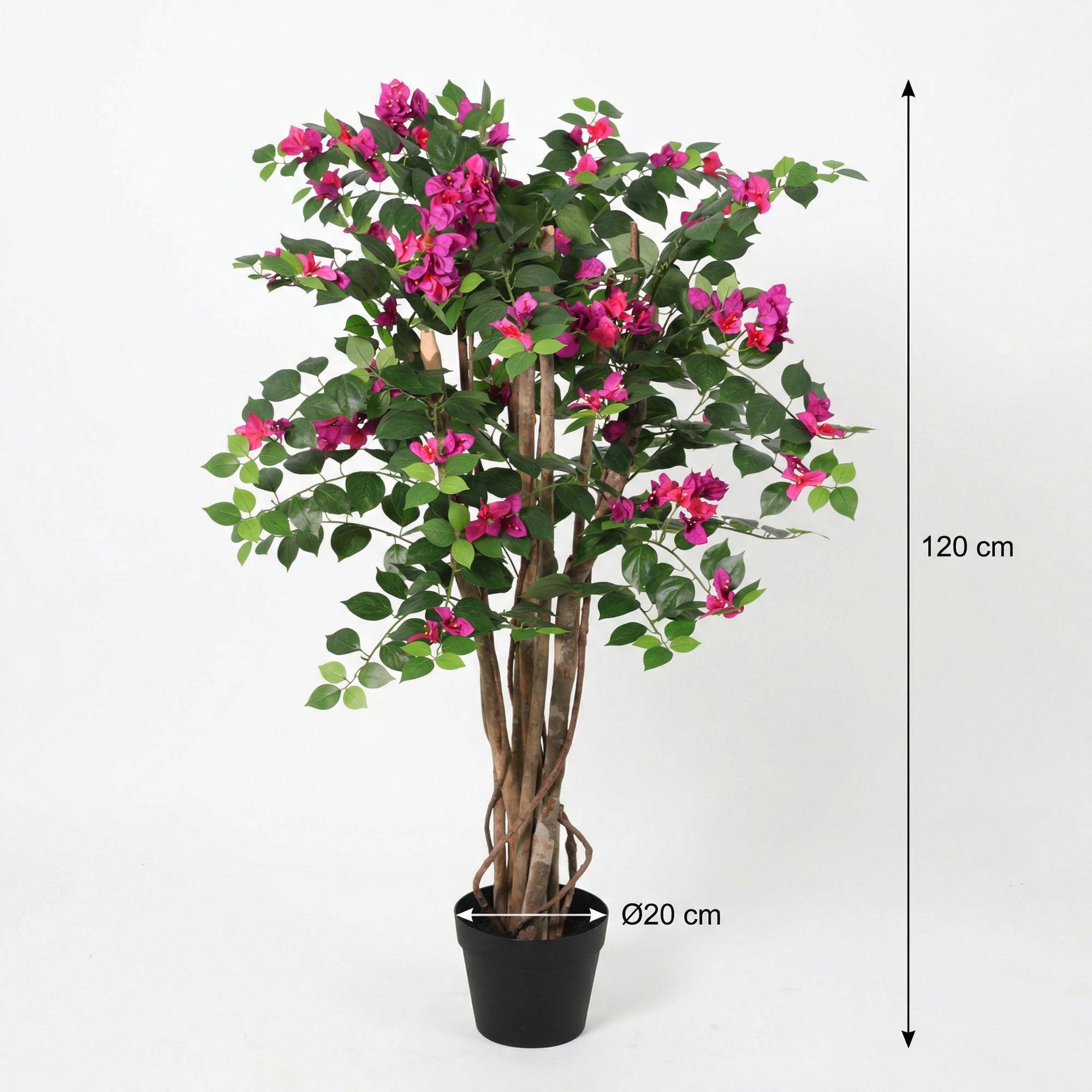 Bougainville - 120cm - Ø20cm - Plante artificielle - Image 5