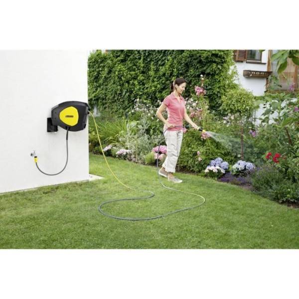 Dévidoir mural automatique KARCHER CR 5330 - Tuyau 30M - Diametre 13mm - Image 4