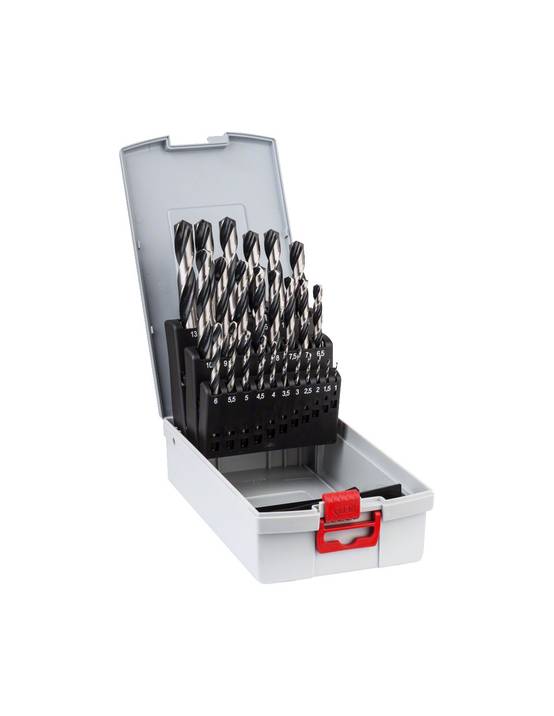 Bosch - Jeu De 25 Forets Hss Pointteq Probox Taille 1-13mm 2608577352 Bosch - Image 1