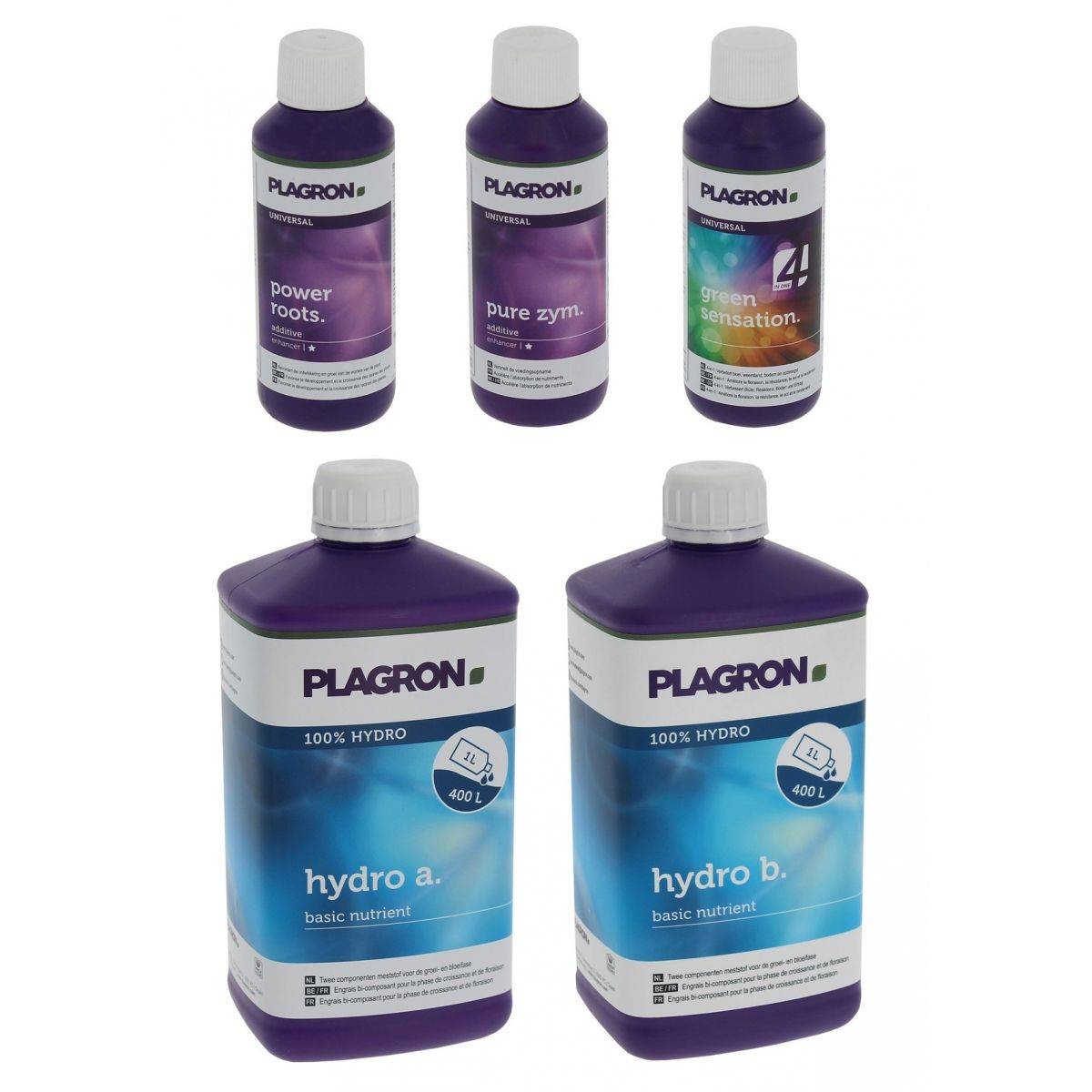 PLAGRON - Pack engrais Hydro A+B 1 litre - PLAGRON