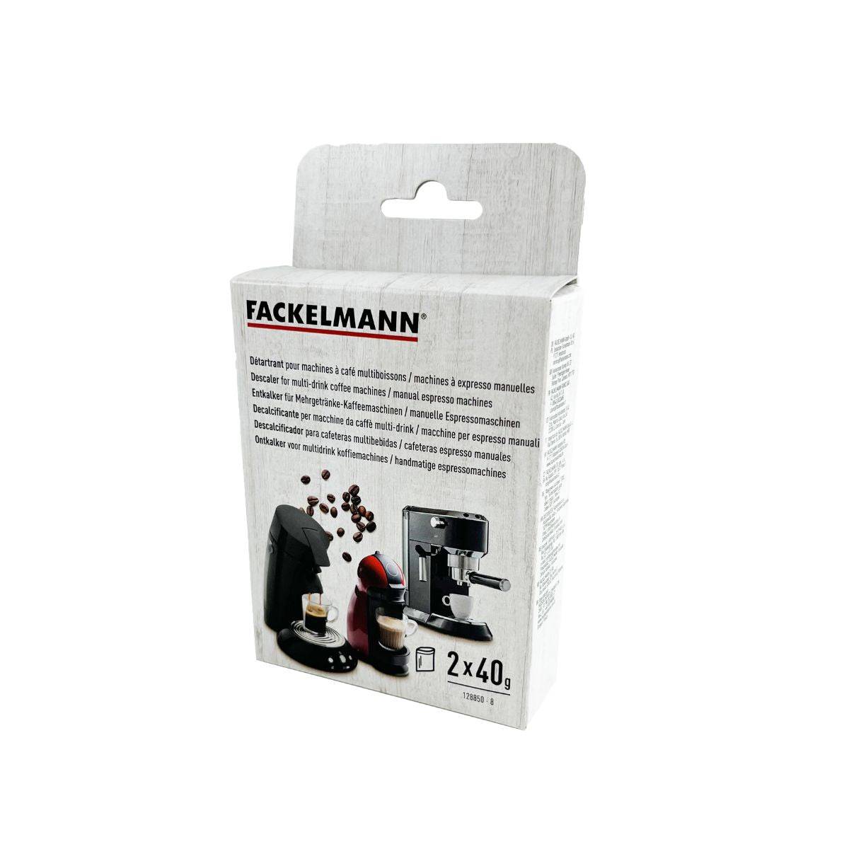 Sachets détartrants pour machines à café Fackelmann Petit Déjeuner - Image 1