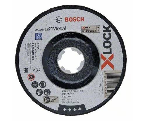 Bosch - Disque X-Lock pour Metal D 125 x 6mm à ébarber - BOSCH EXPERT - 2608619259 - Image 2