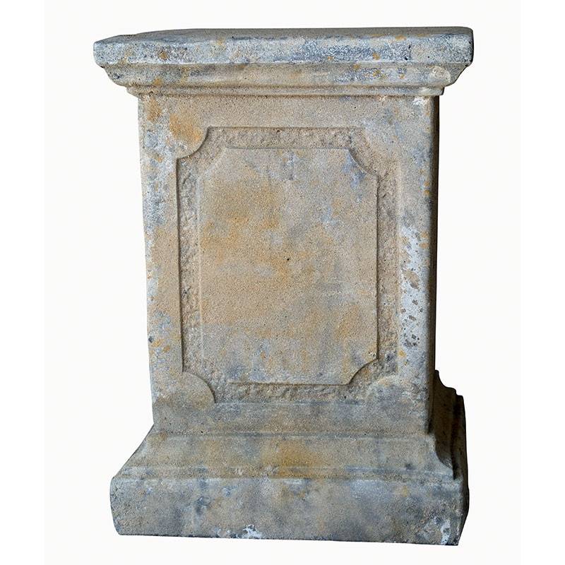 La Grande Prairie - Socle en pierre modèle 46x46x63cm
