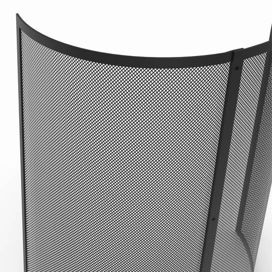IDMARKET - Grille de protection pare feu 1 volet pour poêle et cheminée - Image 6
