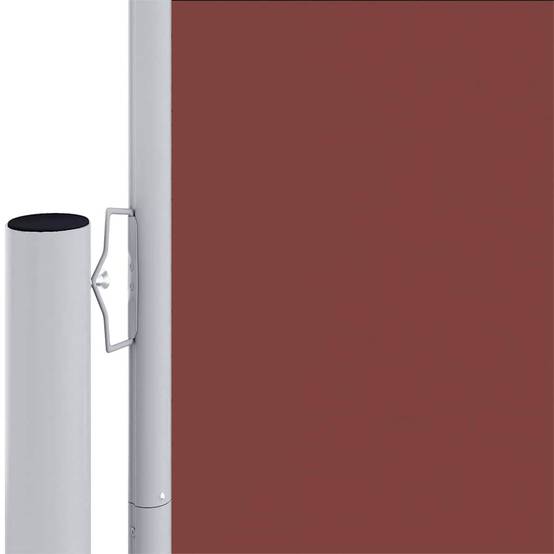 Store banne | Auvent latéral rétractable Marron 220x600 cm Maison Chic - Image 4