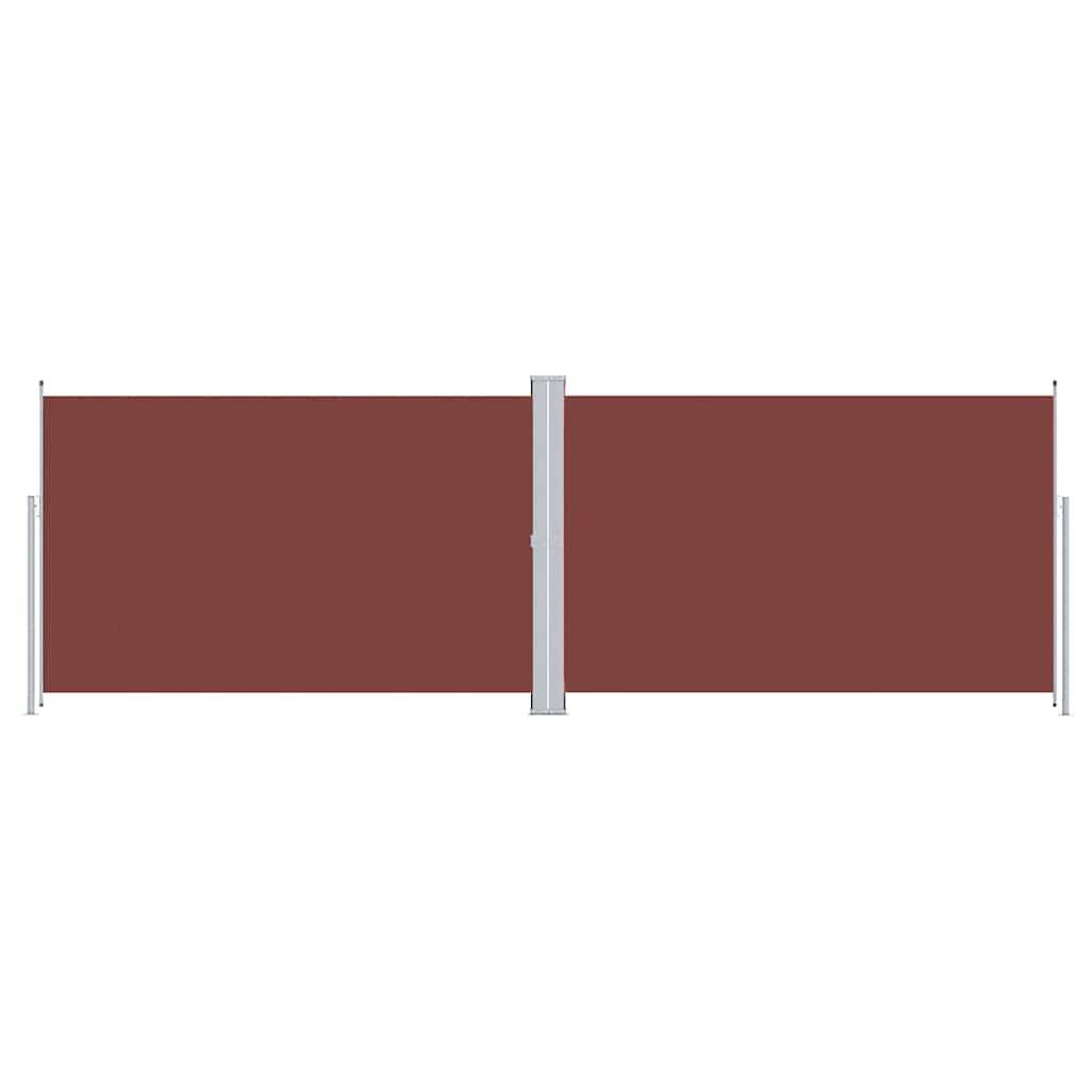 Store banne | Auvent latéral rétractable Marron 220x600 cm Maison Chic - Image 1